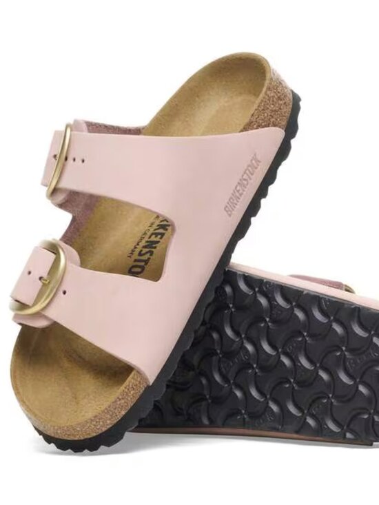 Birkenstock Shoes - NEW Birkenstock Arizona BIG BUCKLE Slide Sandal Soft Pink 38 Womens 7 to 7.5